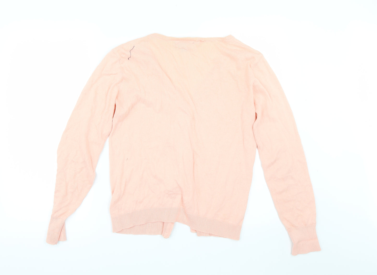 Primark Womens Orange   Cardigan Jumper Size 14