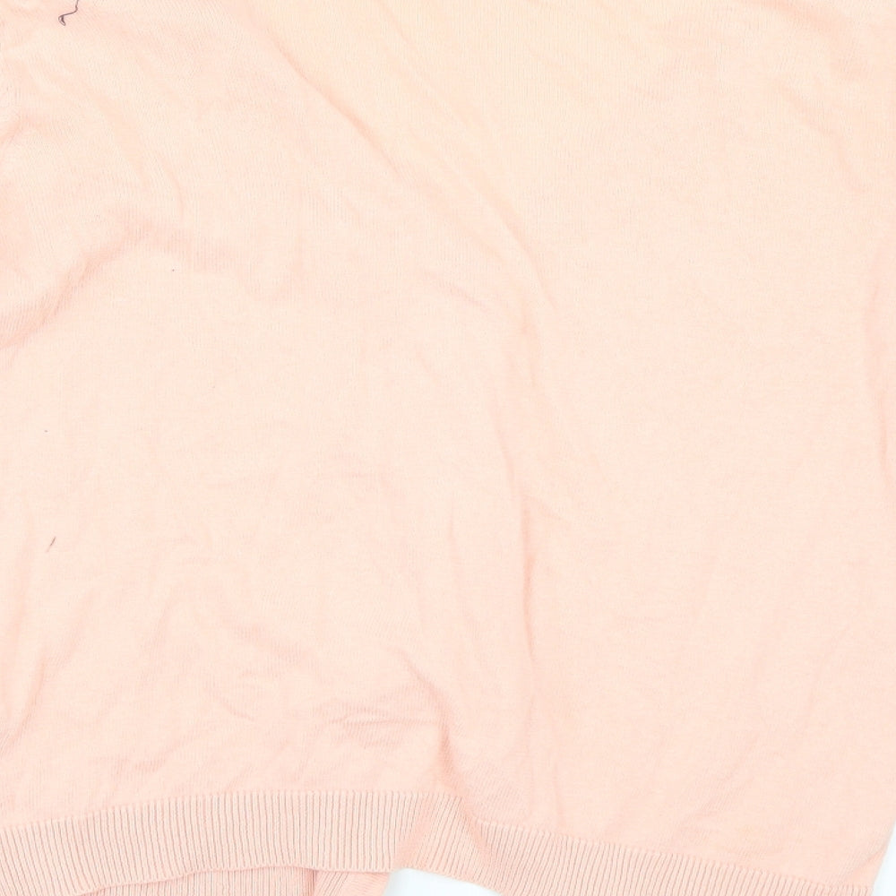 Primark Womens Orange   Cardigan Jumper Size 14