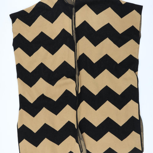 Gok for Tu  Womens Beige Geometric  Cardigan Jumper Size S