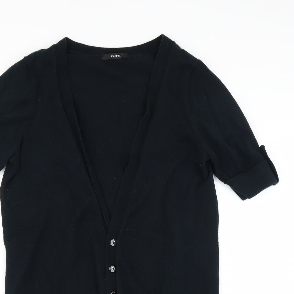 George Womens Blue   Cardigan Jumper Size 16