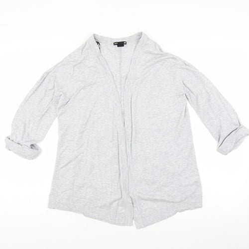H&M Womens Grey   Cardigan Jumper Size S