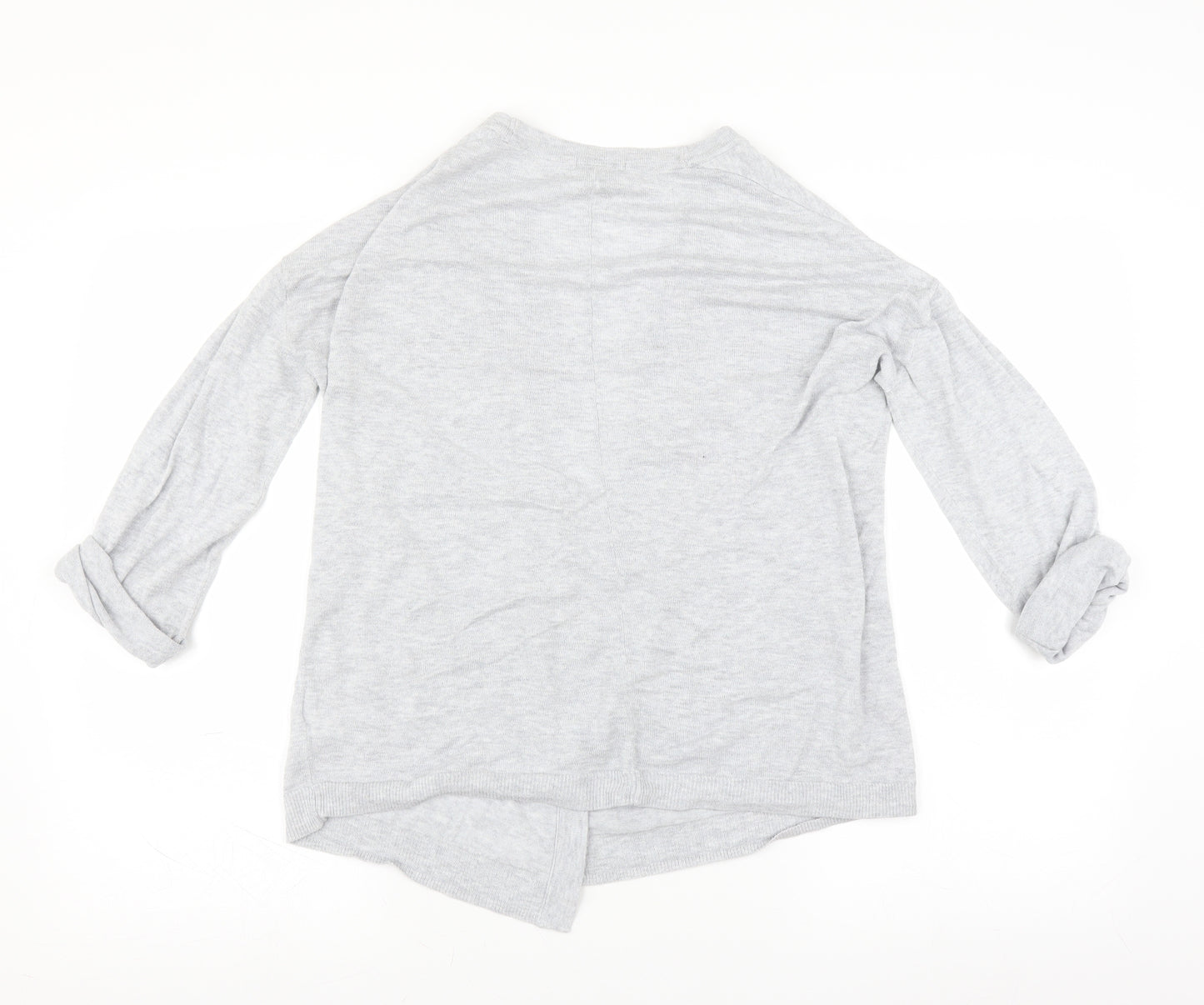 H&M Womens Grey   Cardigan Jumper Size S