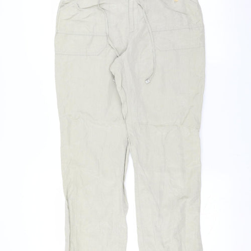 sayyes Womens Green   Trousers  Size 10 L28 in