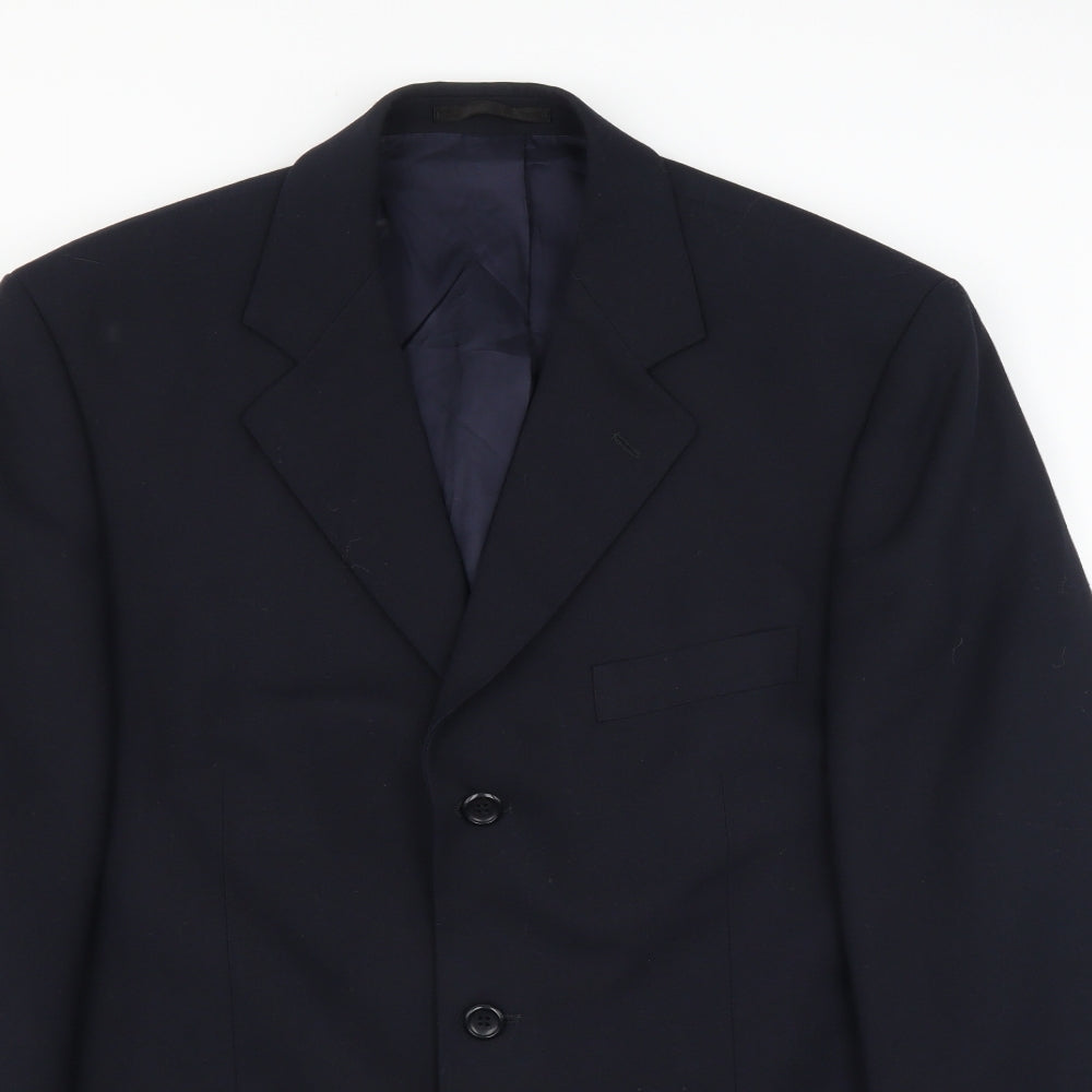 Burton Mens Blue   Jacket Suit Jacket Size 42