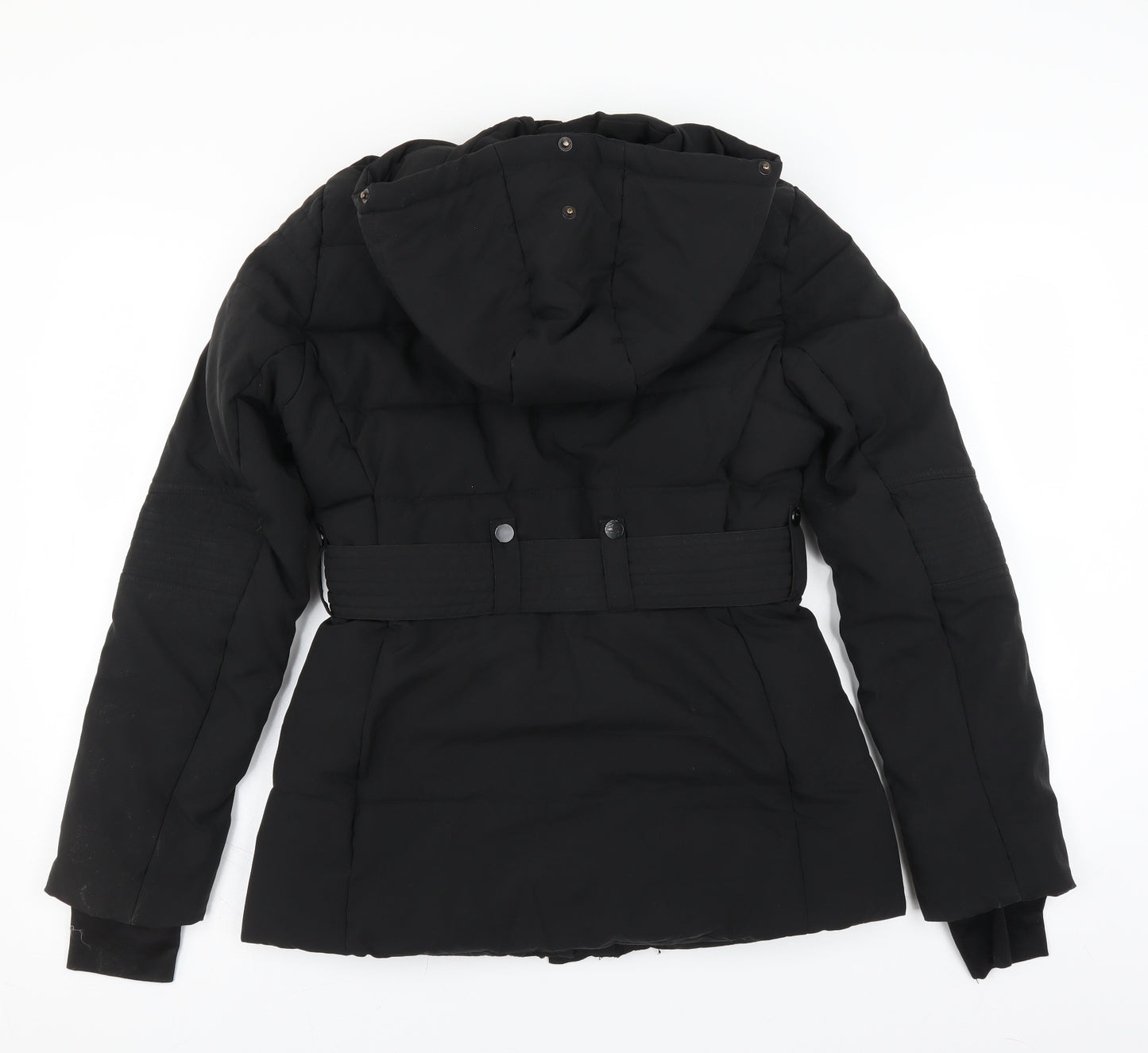 Mochy Womens Black   Puffer Jacket Coat Size 10