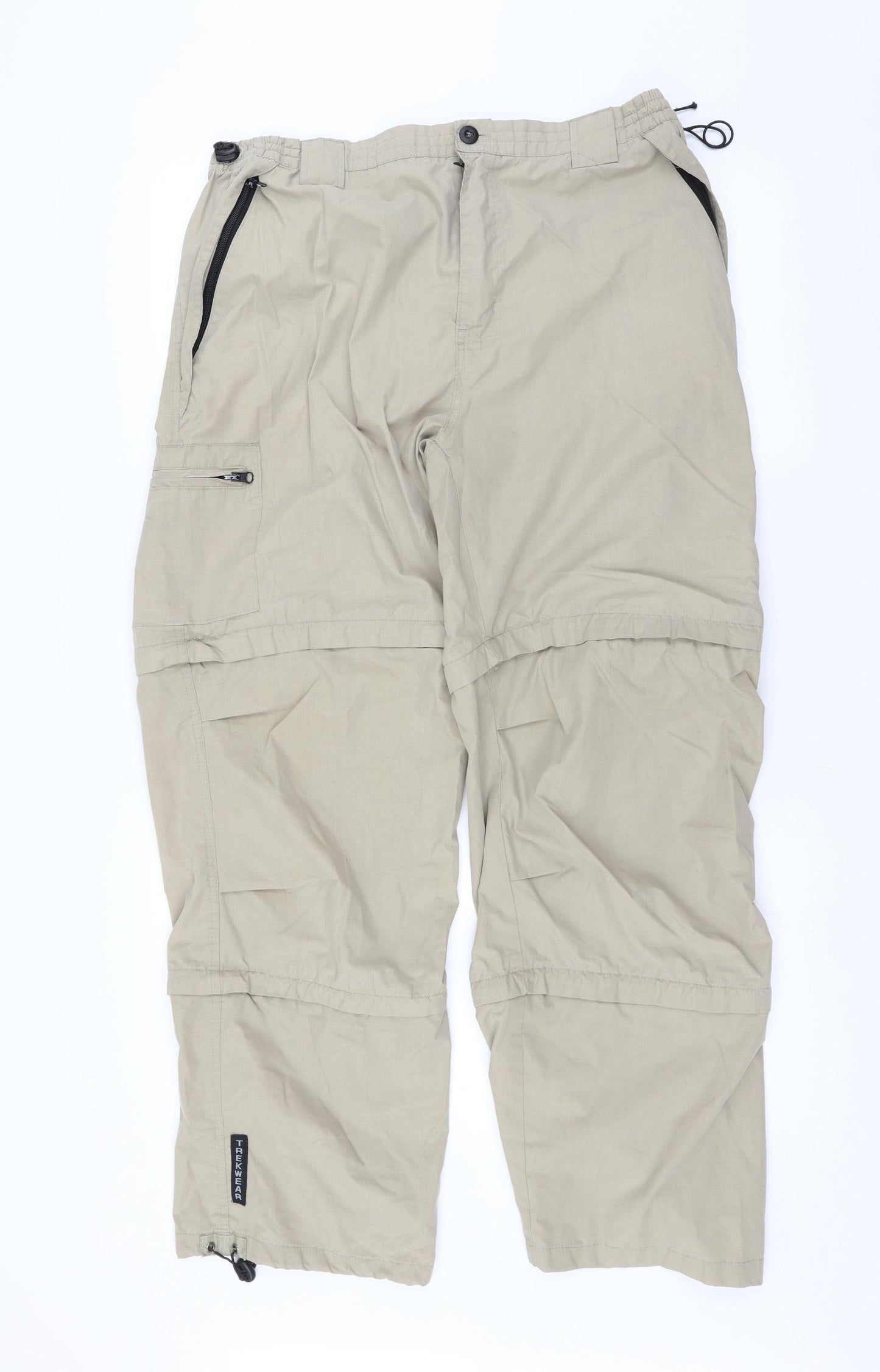trekwear Mens Beige   Cargo Trousers Size XL L31 in