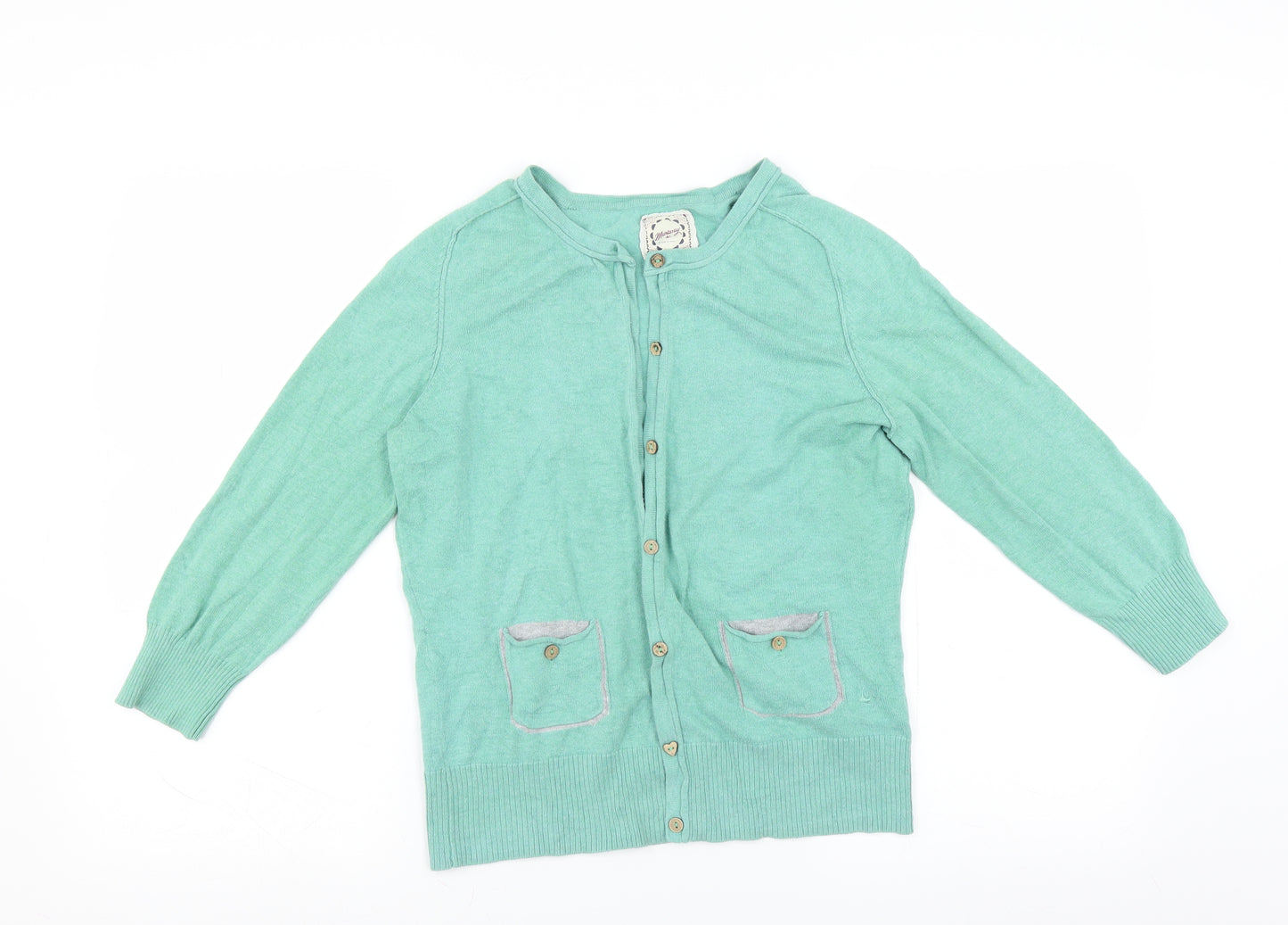 Mantaray Womens Green   Cardigan Jumper Size 12