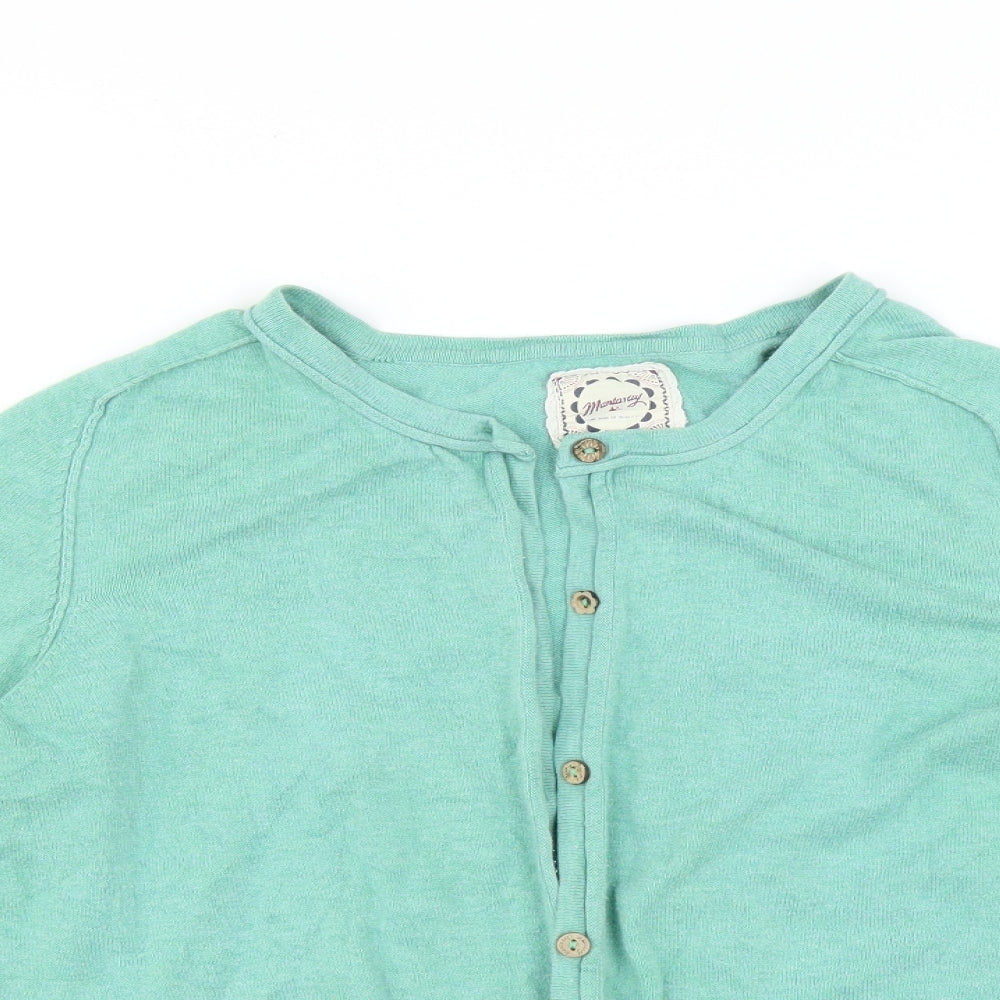 Mantaray Womens Green   Cardigan Jumper Size 12