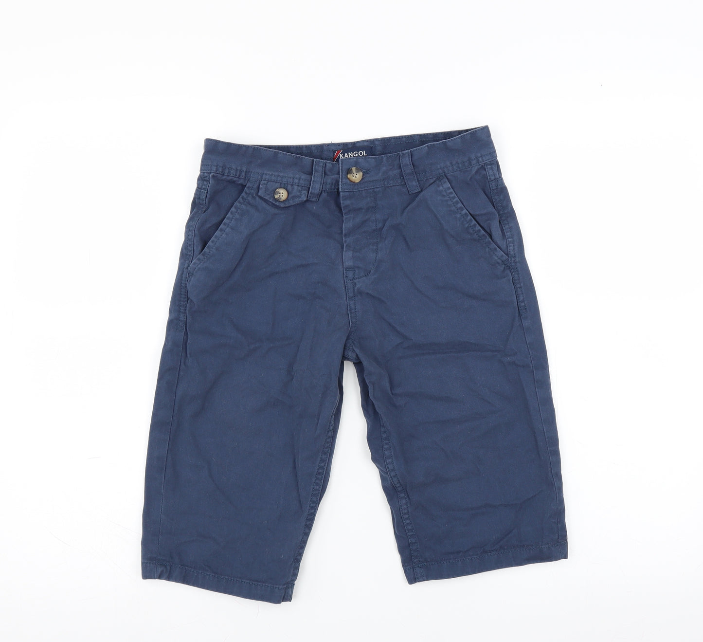 Kangol Boys Blue   Bermuda Shorts Size 9-10 Years