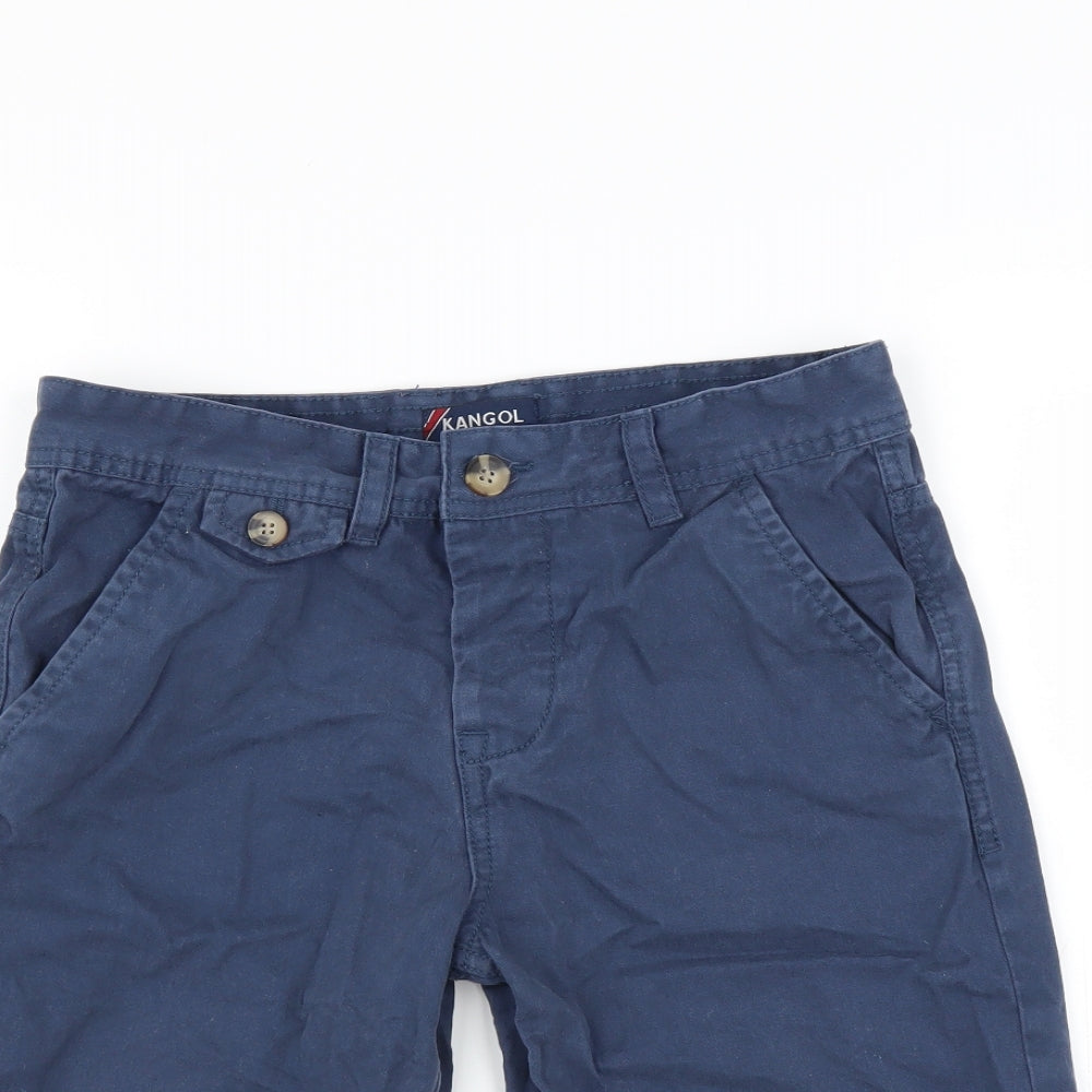 Kangol Boys Blue   Bermuda Shorts Size 9-10 Years