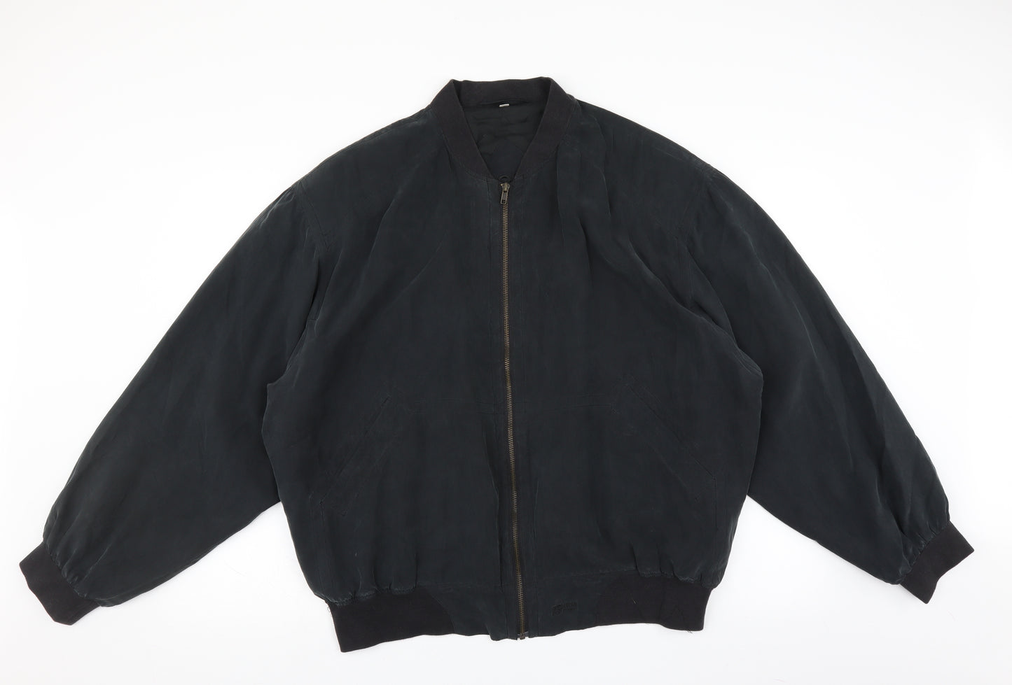 yorn Mens Grey   Bomber Jacket Jacket Size L