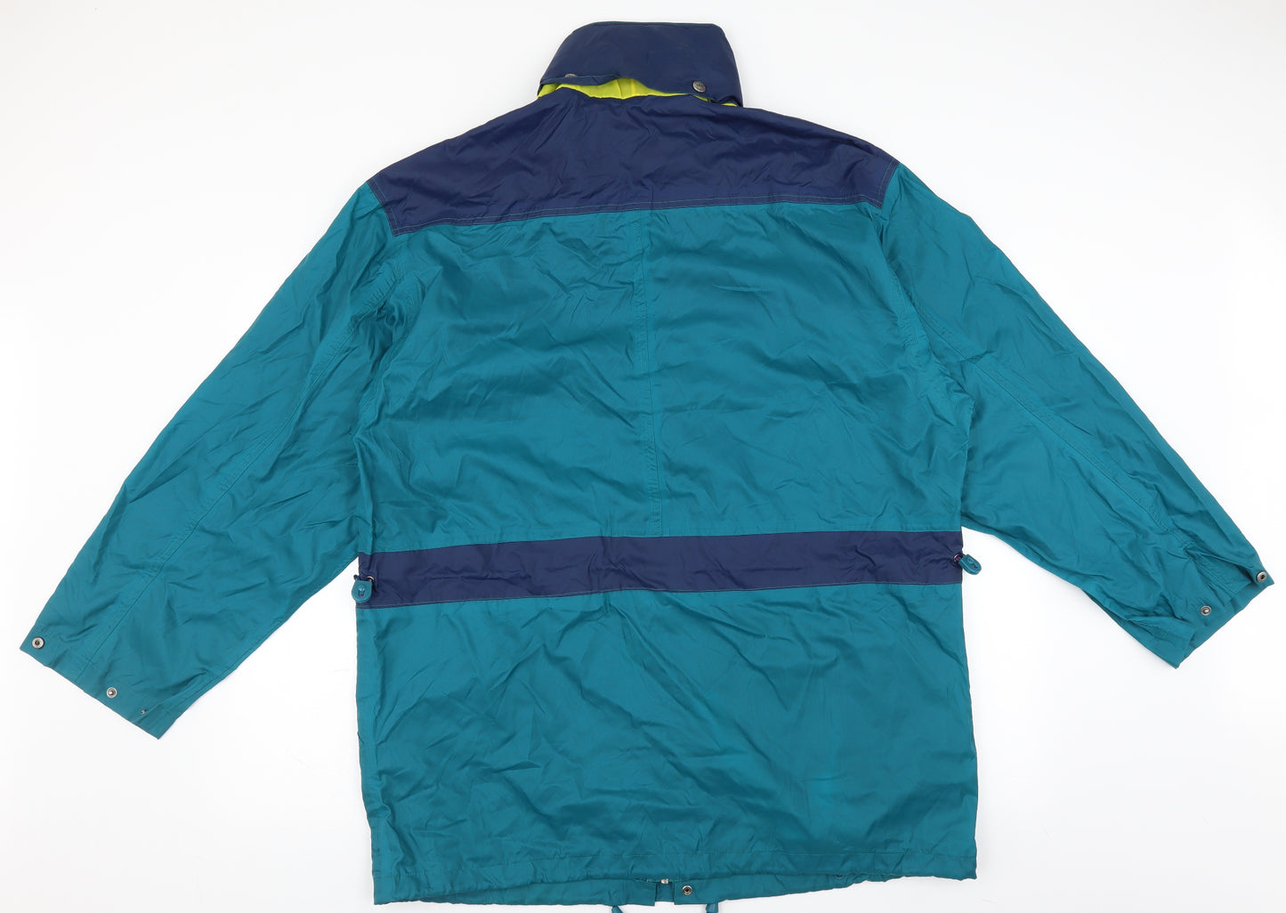 Helly Hansen Mens Green   Rain Coat Jacket Size M