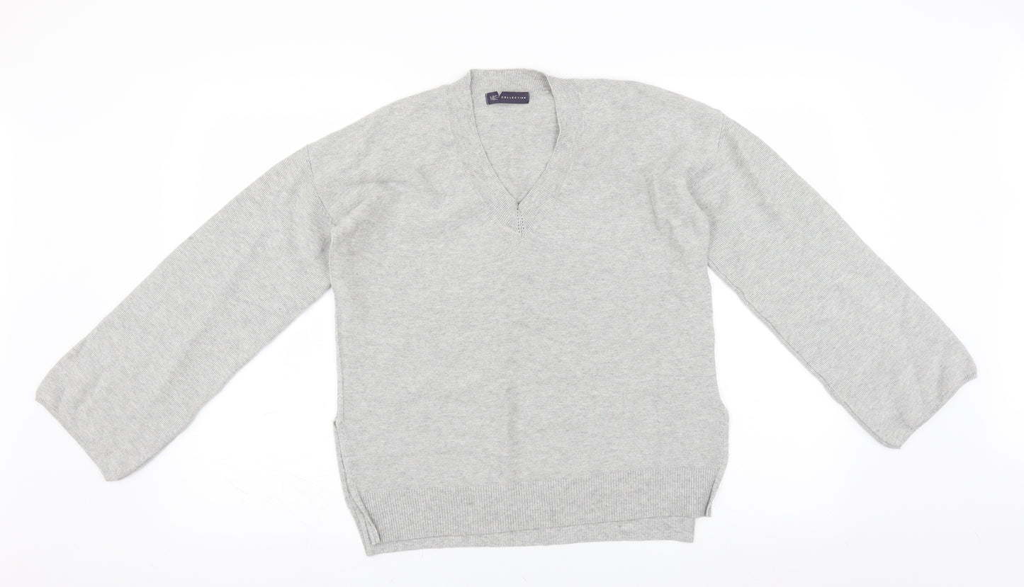 Marks and Spencer Womens Grey   Pullover Jumper Size 12