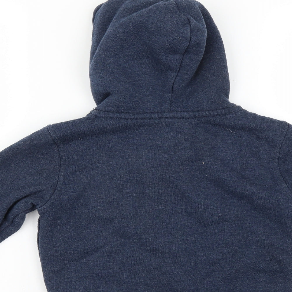 Saltrock Boys Blue   Full Zip Hoodie Size 4-5 Years