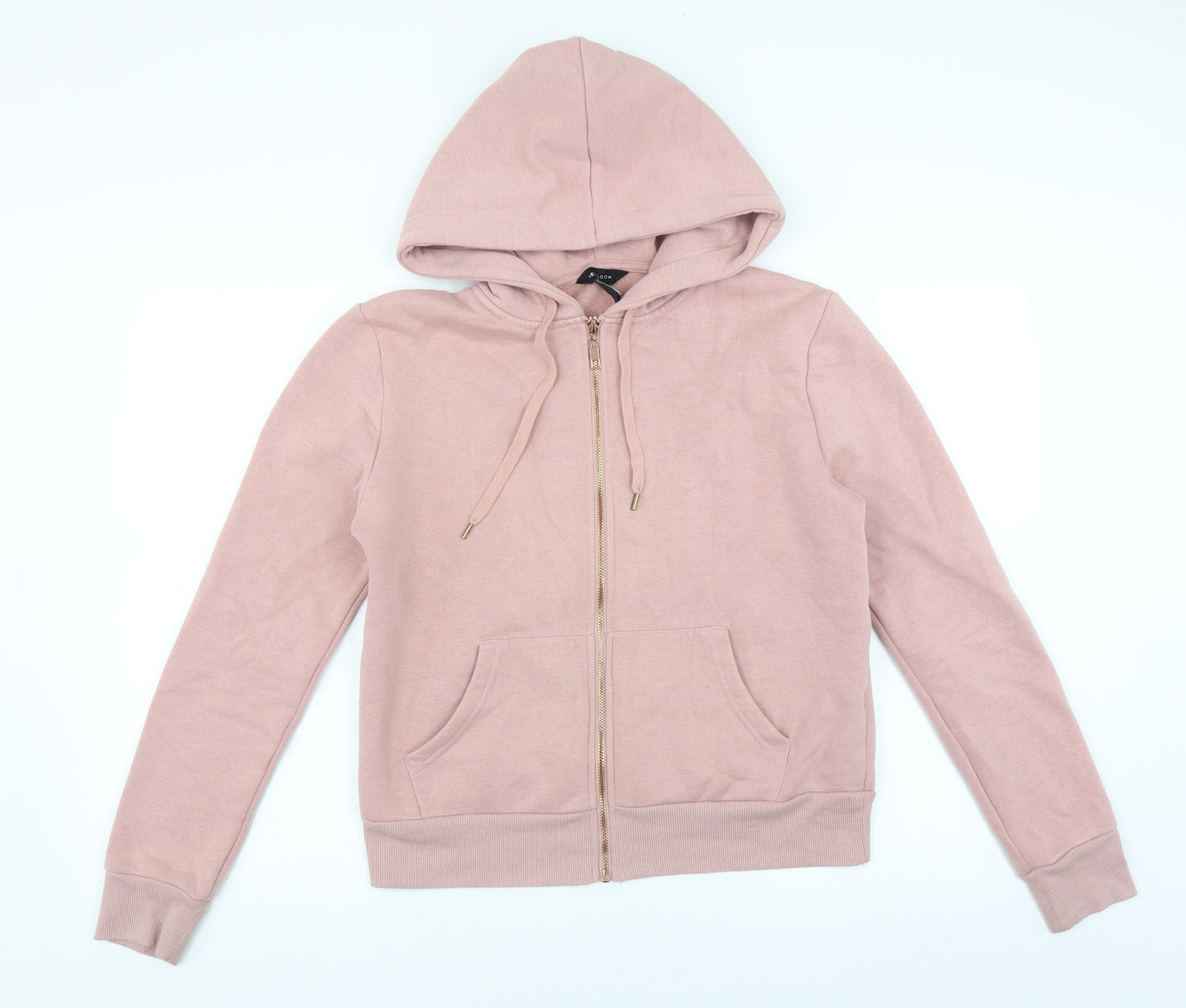 New Look Womens Pink   Full Zip Hoodie Size 8