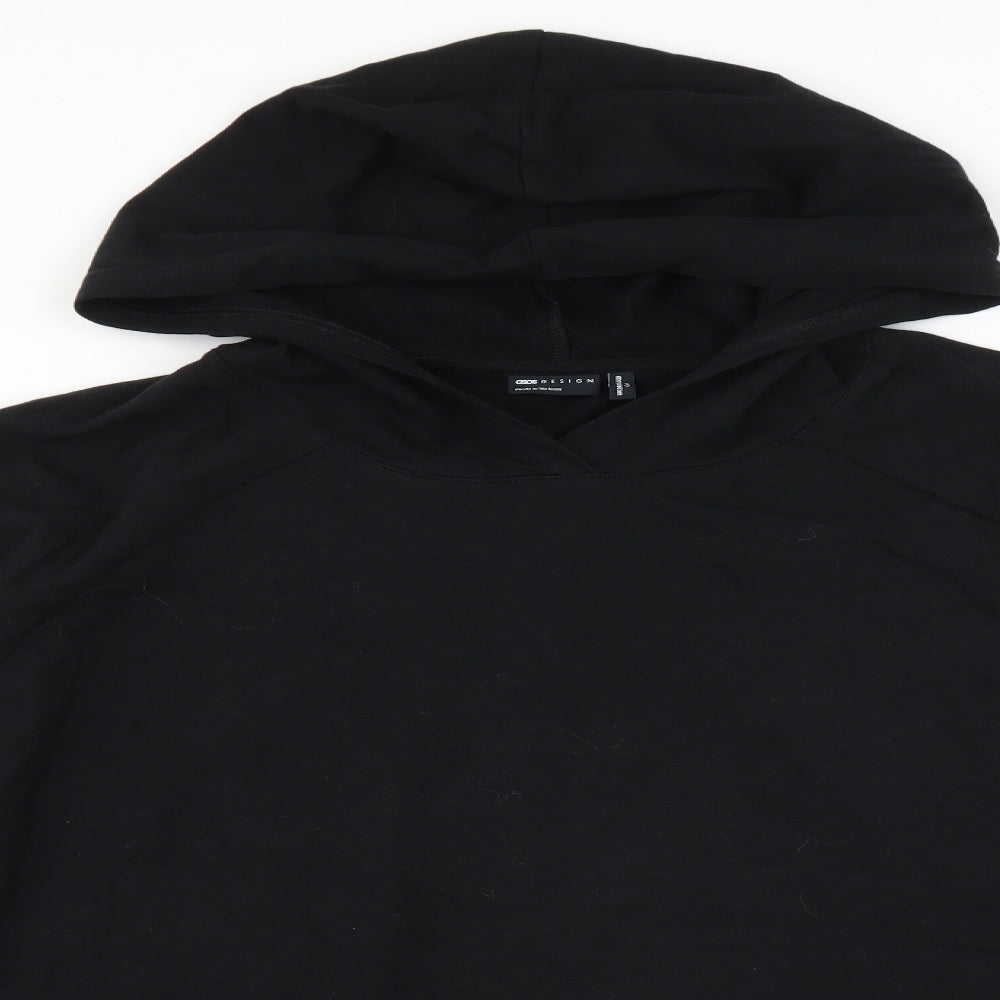 ASOS Womens Black   Pullover Hoodie Size 24