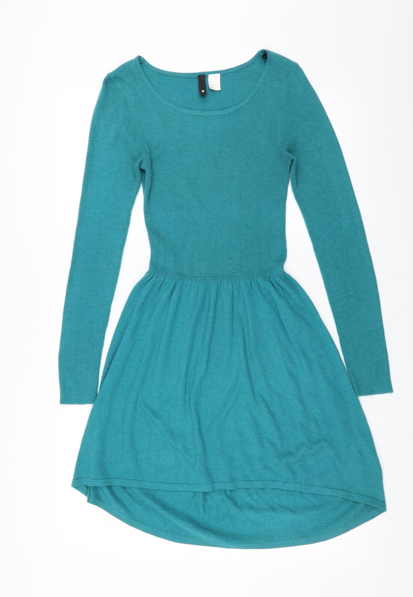 Divided by H&M Womens Green   Jumper Dress  Size 8