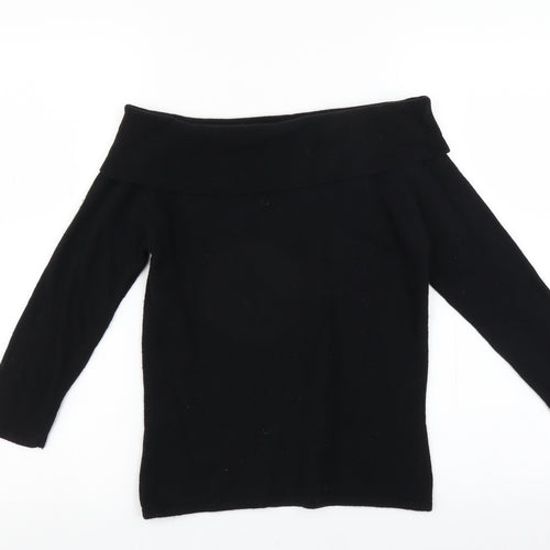 Principles Womens Black   Pullover Jumper Size 10