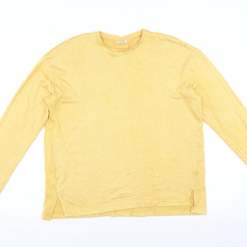 Zara Girls Yellow   Pullover Jumper Size 13-14 Years