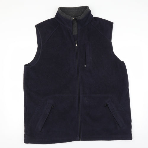 Hawkshead Mens Blue  Fleece Gilet Jacket Size XL  - Bodywarmer