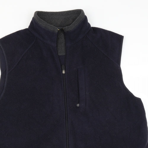 Hawkshead Mens Blue  Fleece Gilet Jacket Size XL  - Bodywarmer