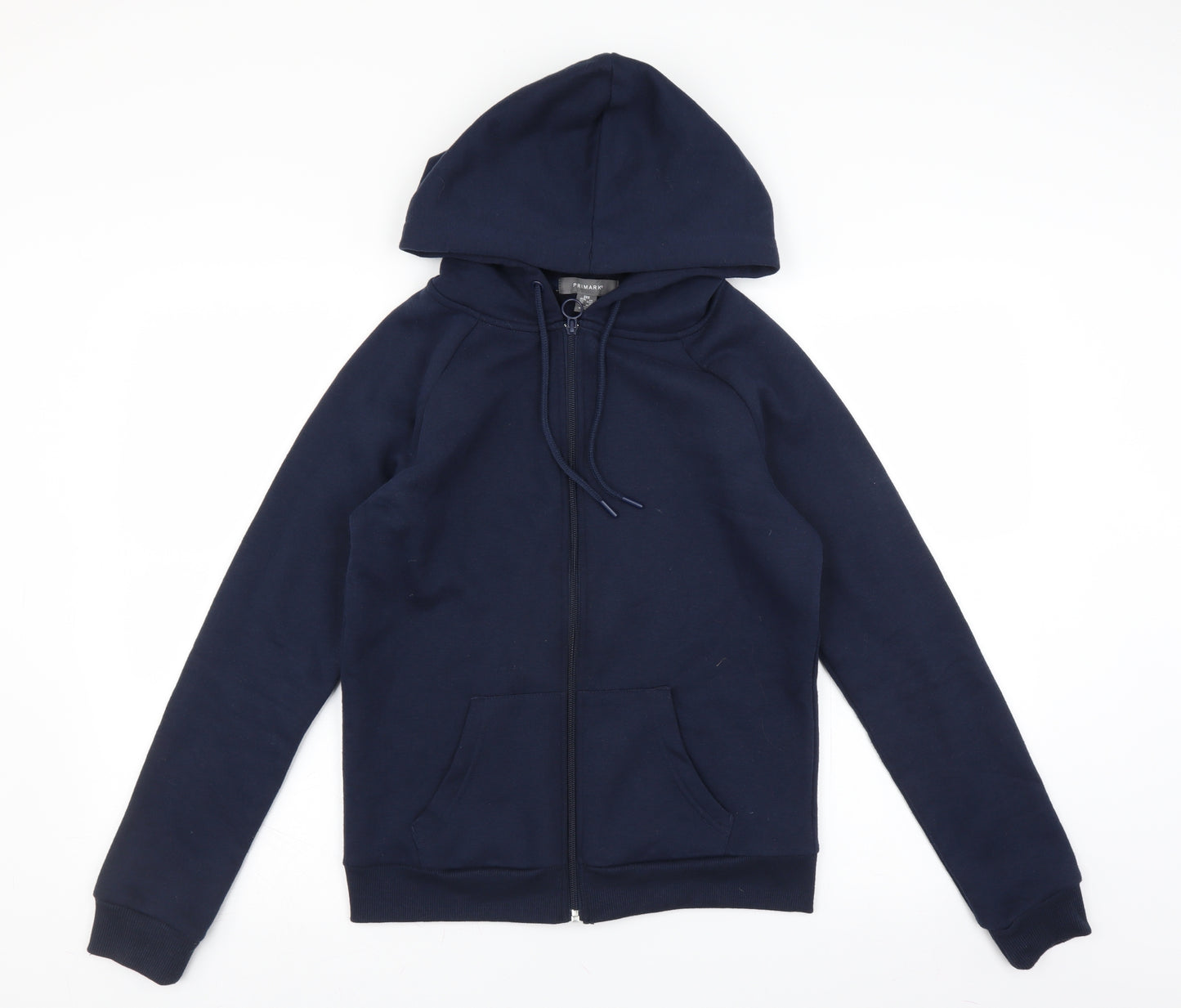 Primark Womens Blue   Full Zip Hoodie Size 2XS