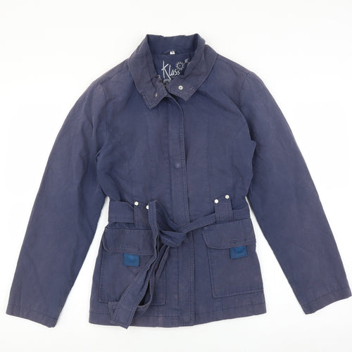 Klass Womens Blue   Jacket  Size 10