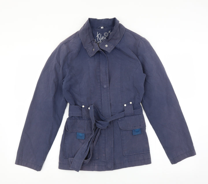 Klass Womens Blue Jacket Size 10