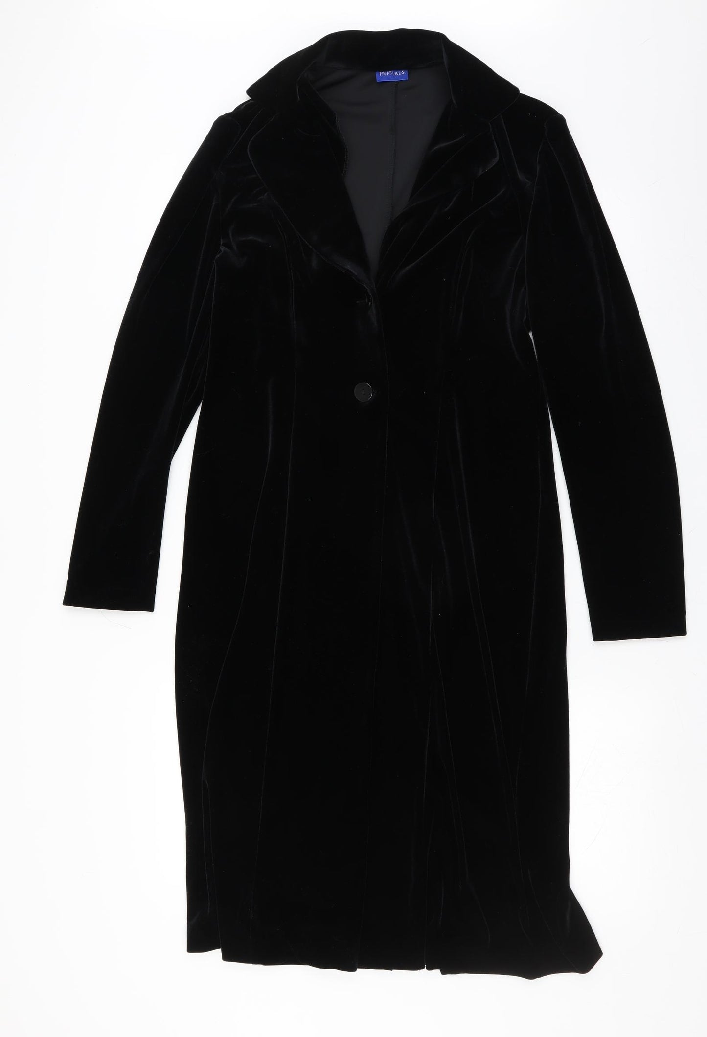 INITIALS Womens Black   Jacket    - velvet