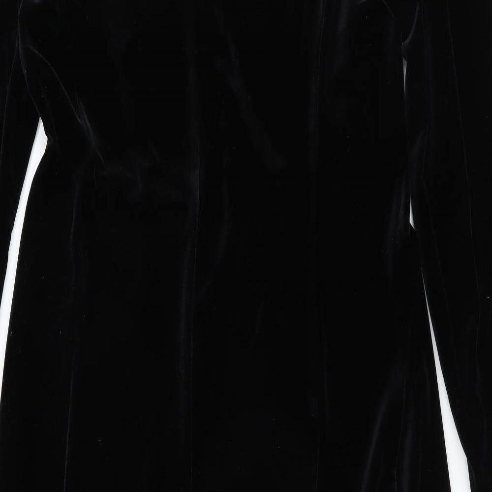 INITIALS Womens Black   Jacket    - velvet