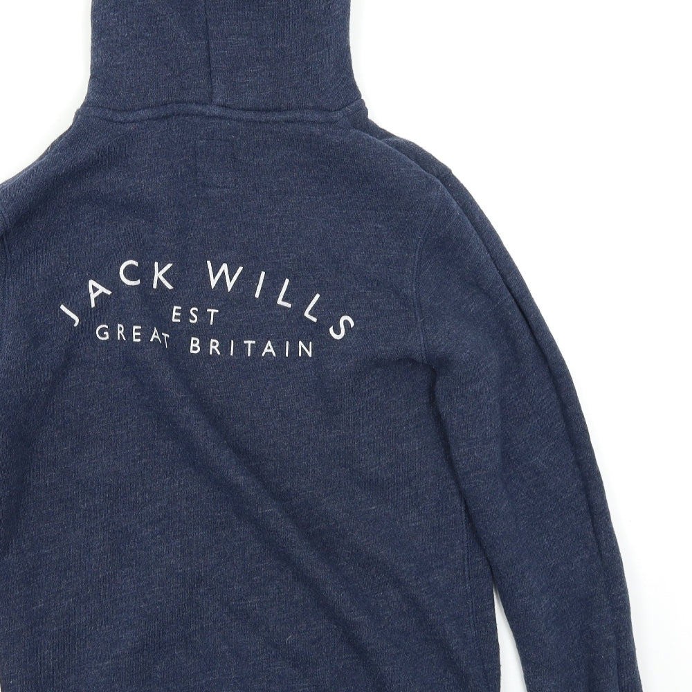 Jack Wills Womens Blue   Pullover Hoodie Size 10