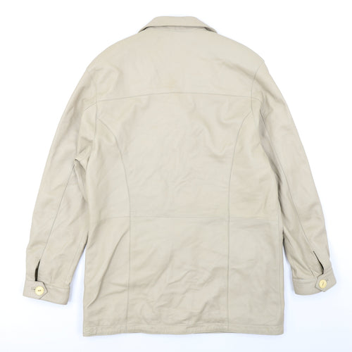 EFE Womens Beige   Overcoat Coat Size 12