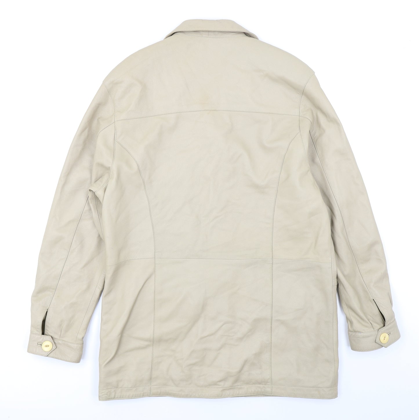EFE Womens Beige   Overcoat Coat Size 12