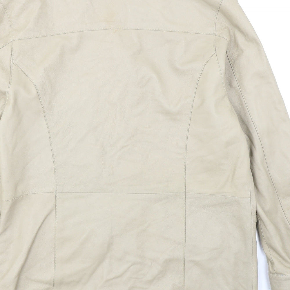 EFE Womens Beige   Overcoat Coat Size 12