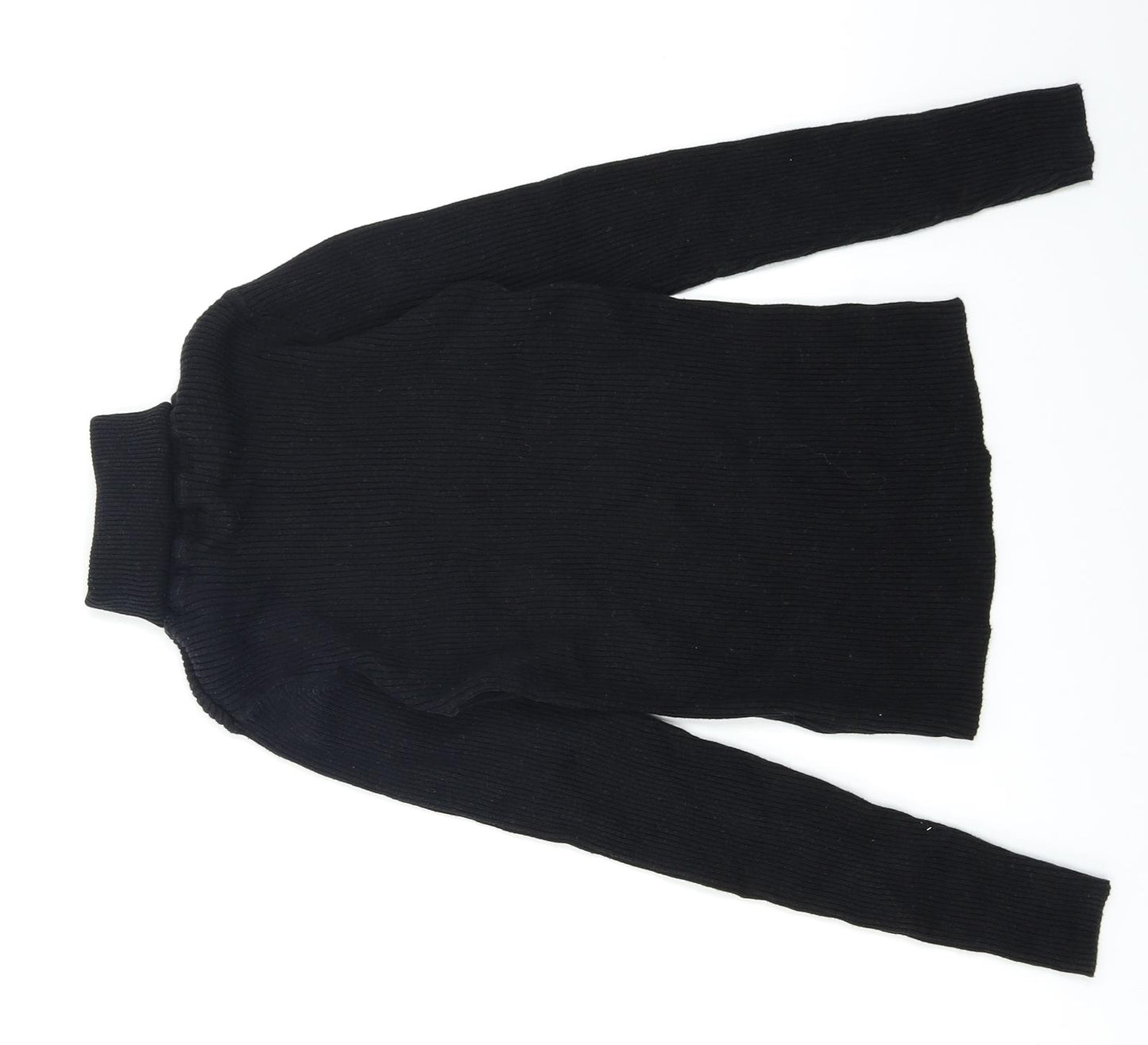 NEXT Girls Black  Knit Pullover Jumper Size 12 Years