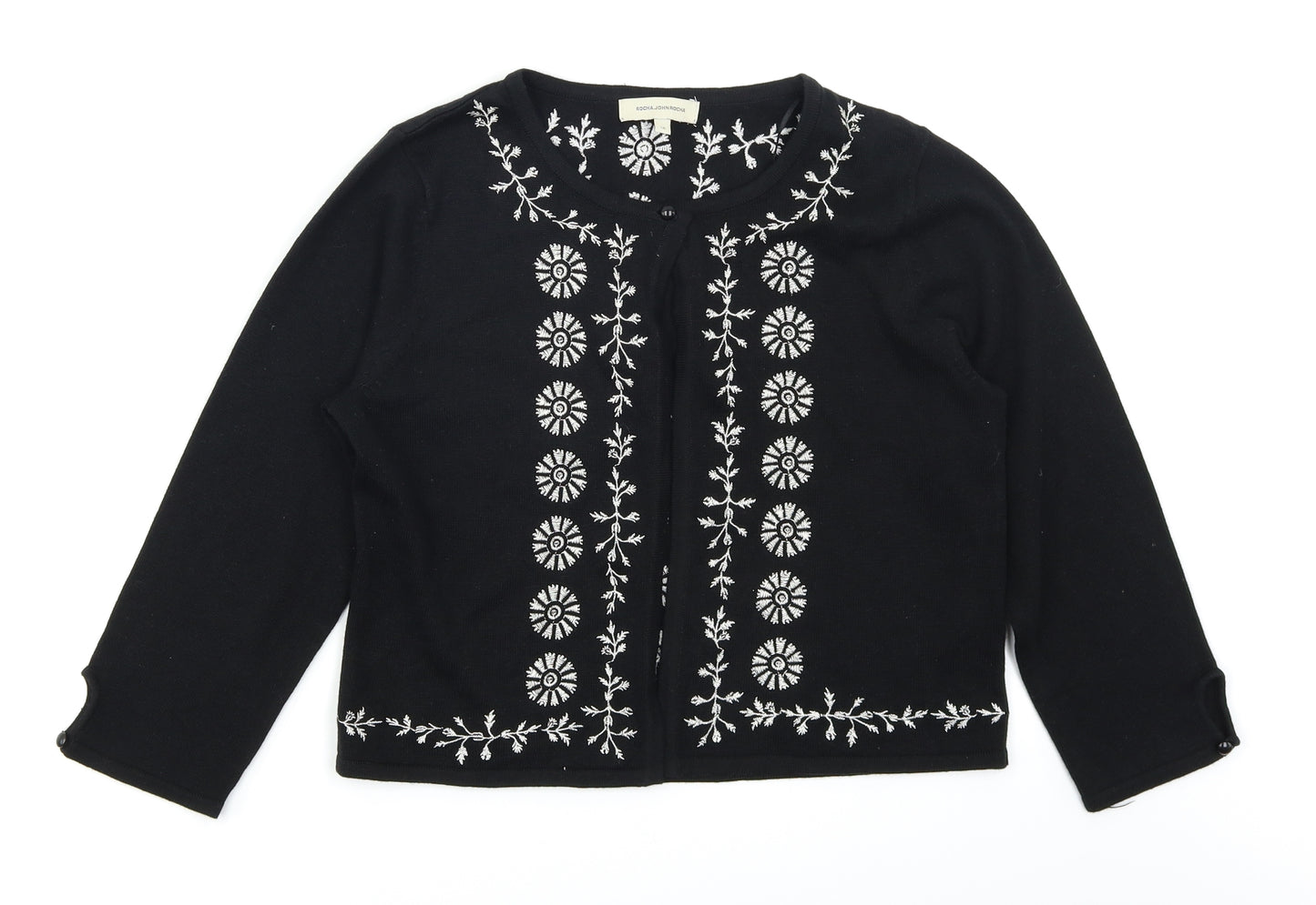 Rocha John Rocha Womens Black   Cardigan Jumper Size 12