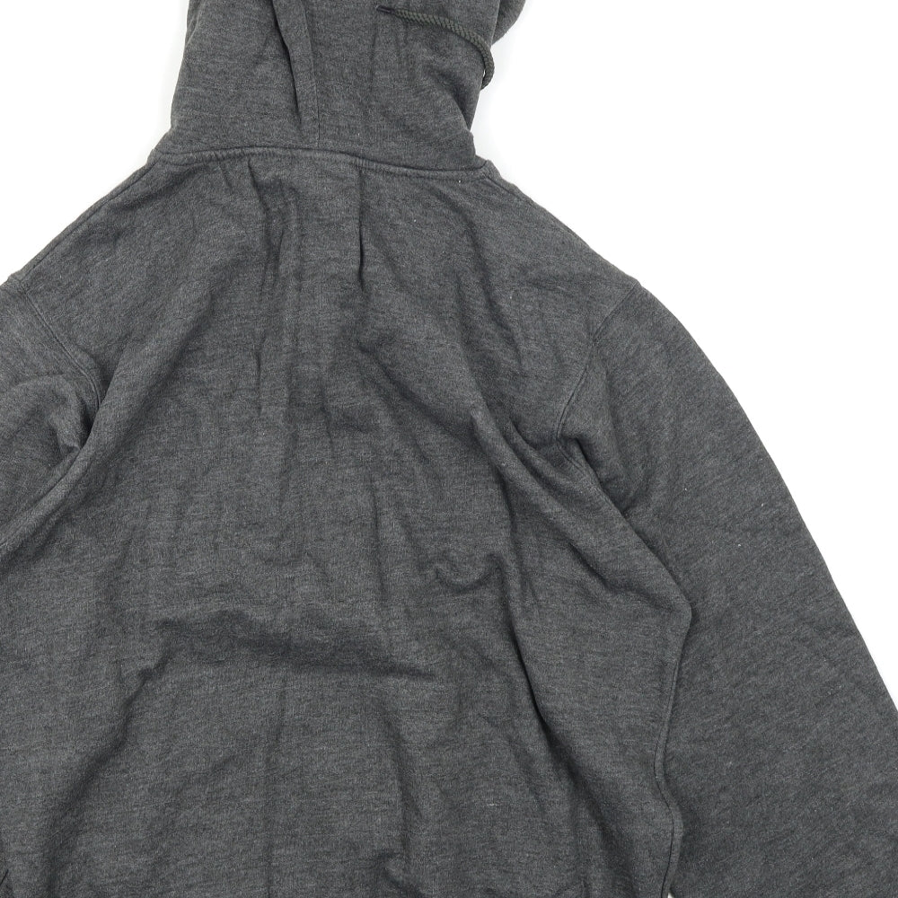 Slazenger Mens Grey   Full Zip Hoodie Size L