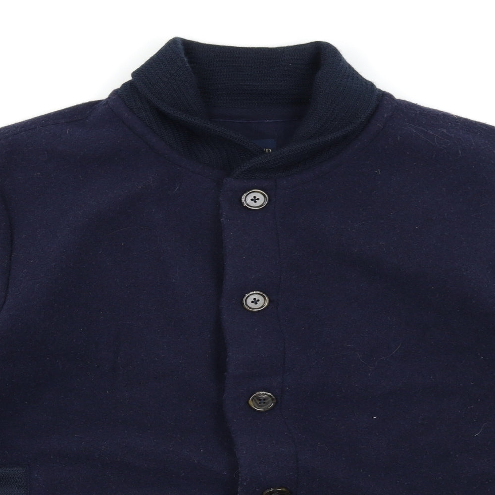 Hammond & Co Mens Blue  Fleece Jacket Coat Size XL