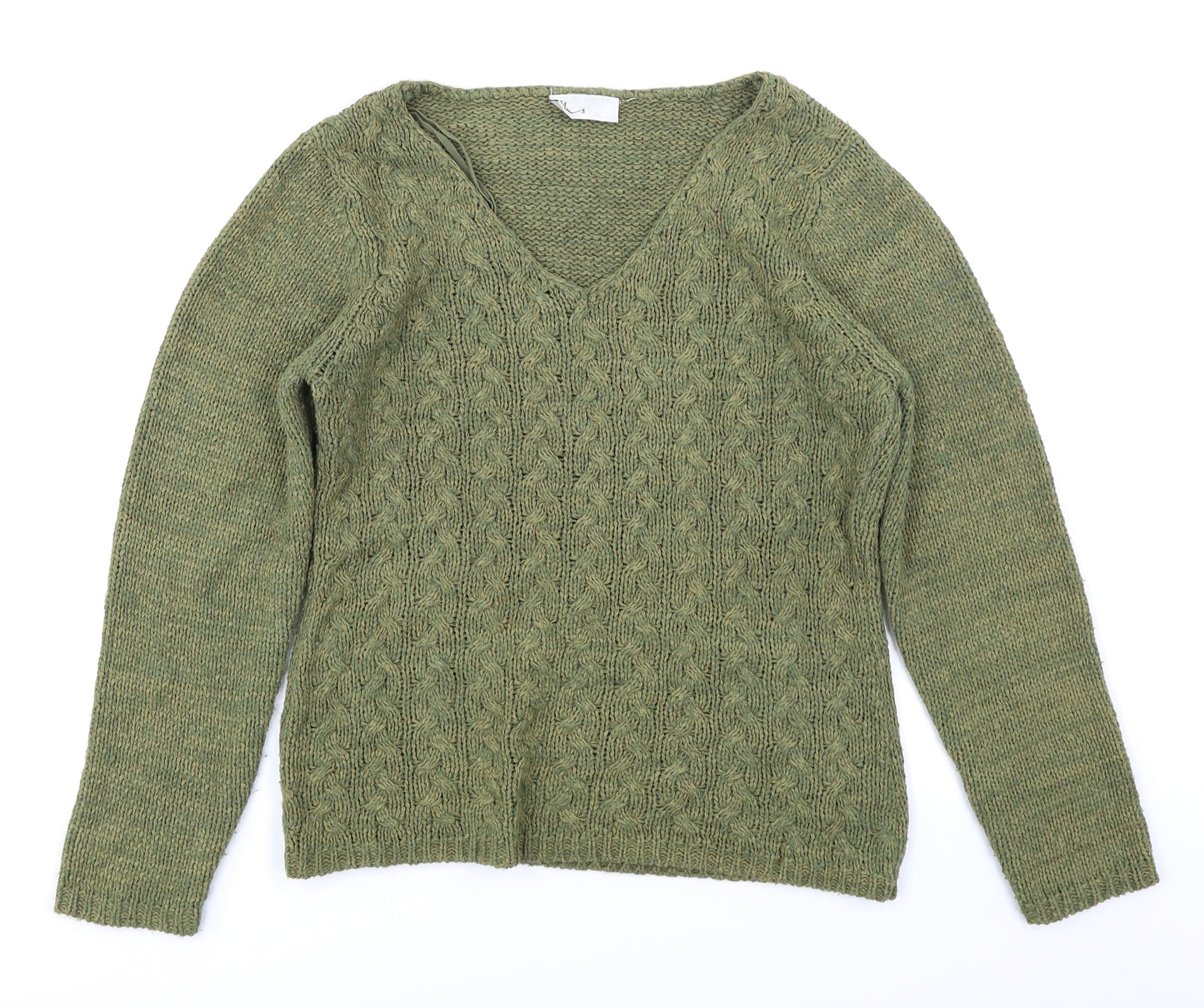 BHS Womens Green   Pullover Jumper Size 12