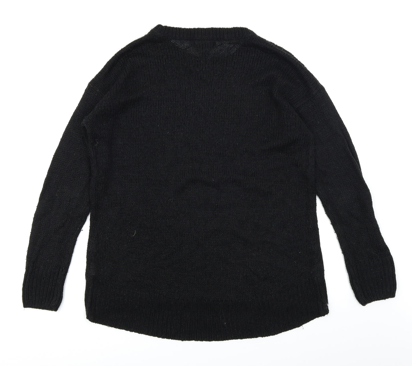 New Look Womens Black   Pullover Jumper Size M