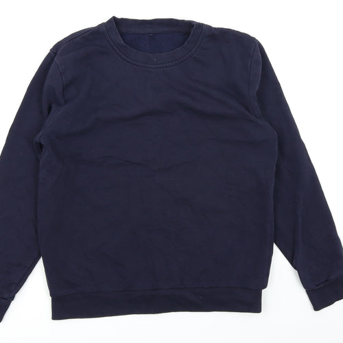 George Boys Blue   Pullover Sweatshirt Size 11-12 Years