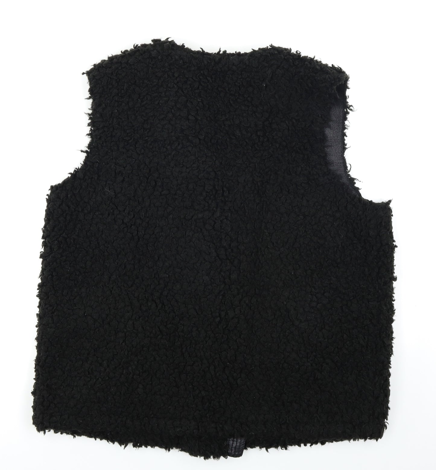 Topshop Womens Black   Gilet Jacket Size 16