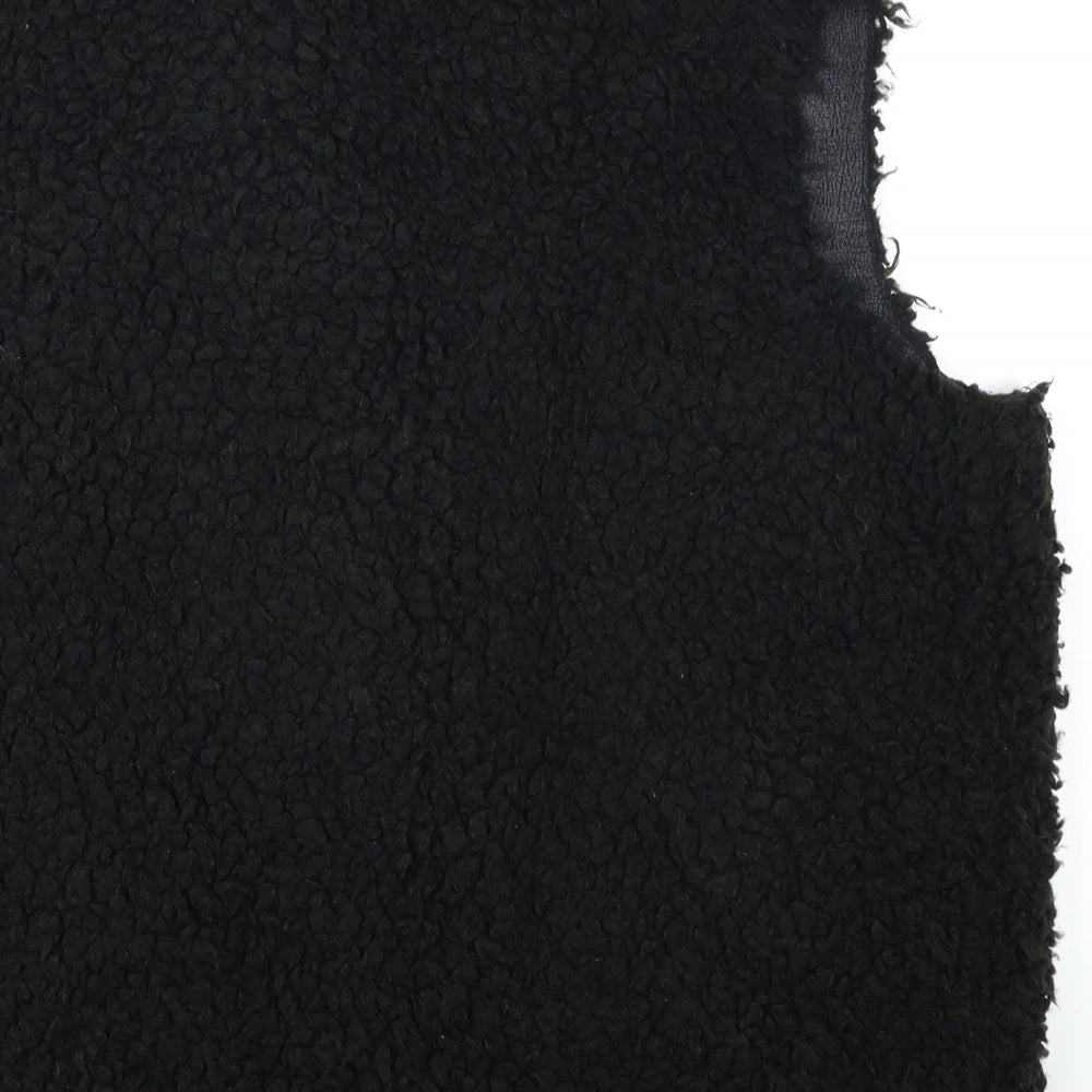 Topshop Womens Black   Gilet Jacket Size 16