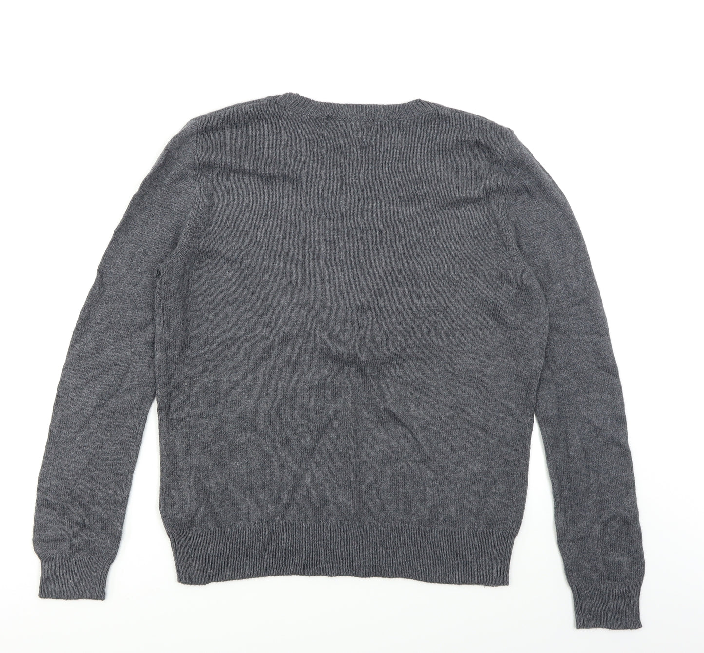 M&S Collection Womens Grey   Pullover Jumper Size M  - Robin