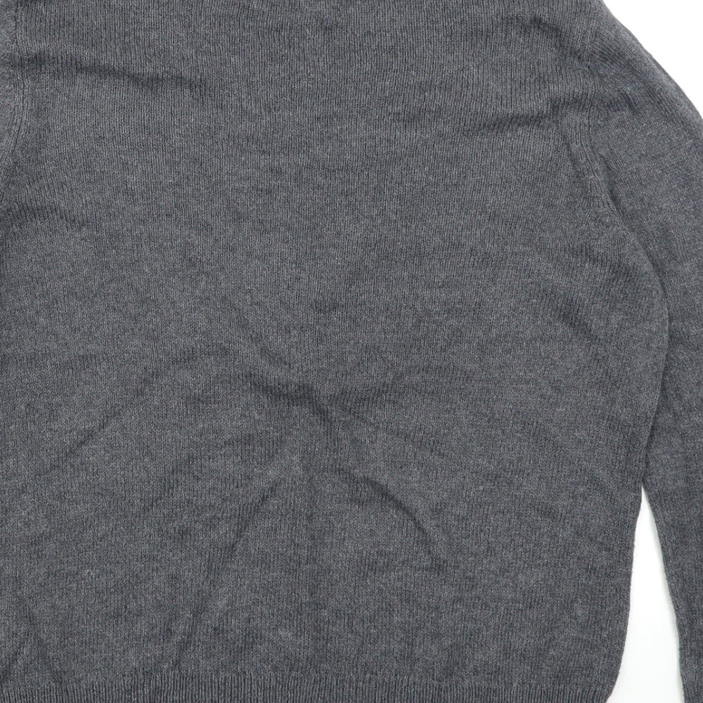 M&S Collection Womens Grey   Pullover Jumper Size M  - Robin