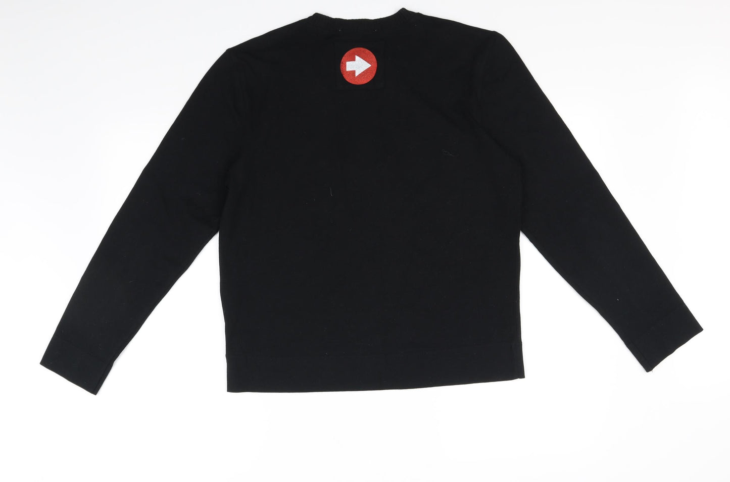 Zoom Womens Black   Pullover Jumper Size L