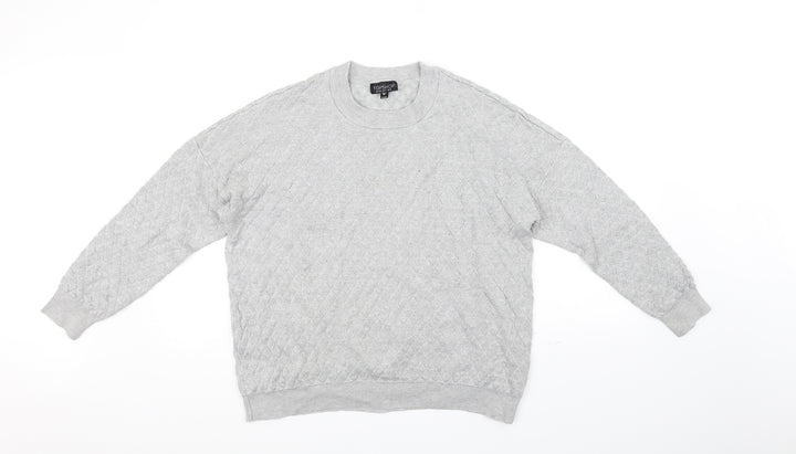 Topshop Womens Grey   Pullover Jumper Size 8