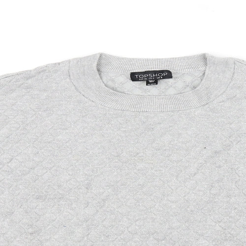 Topshop Womens Grey   Pullover Jumper Size 8