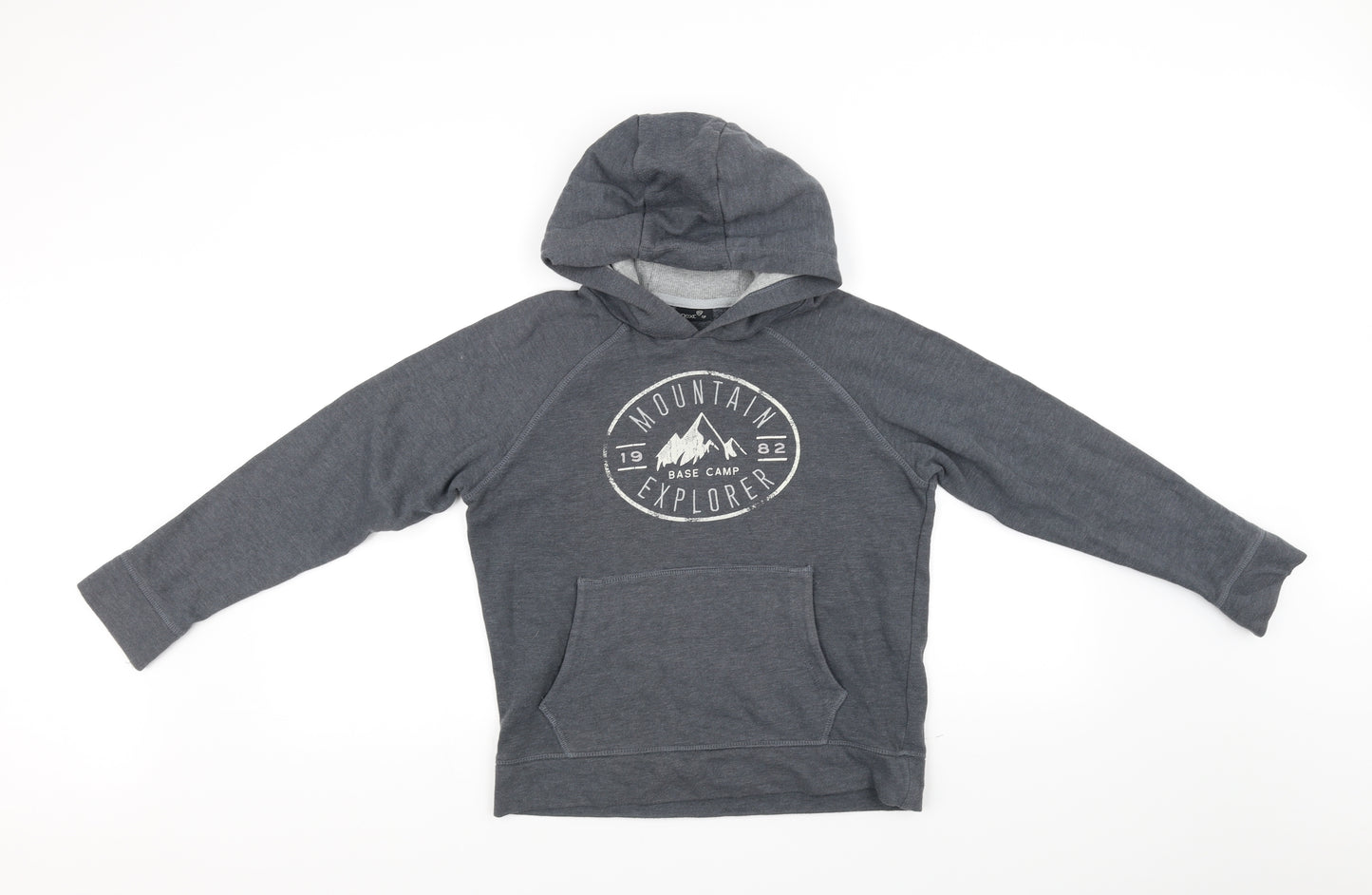 NEXT Boys Grey   Pullover Hoodie Size 11 Years