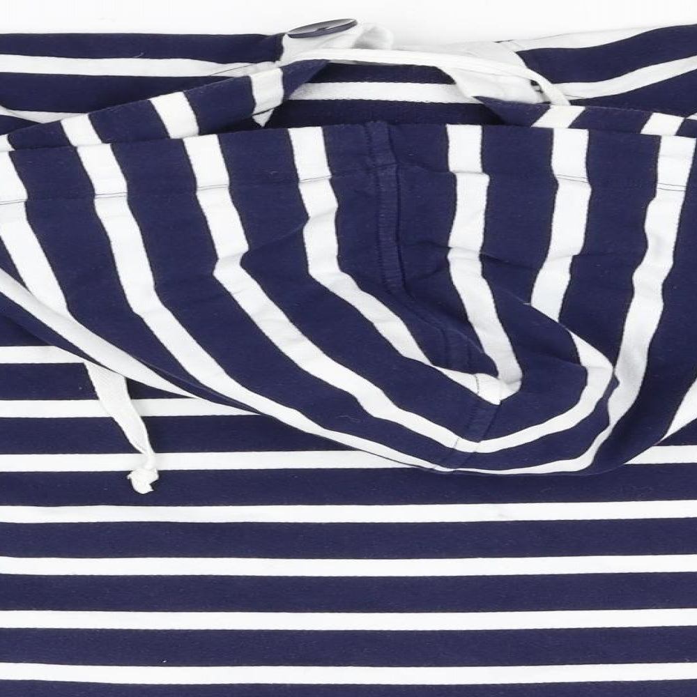 Orvis Womens Blue Striped  Cardigan Jumper Size XL
